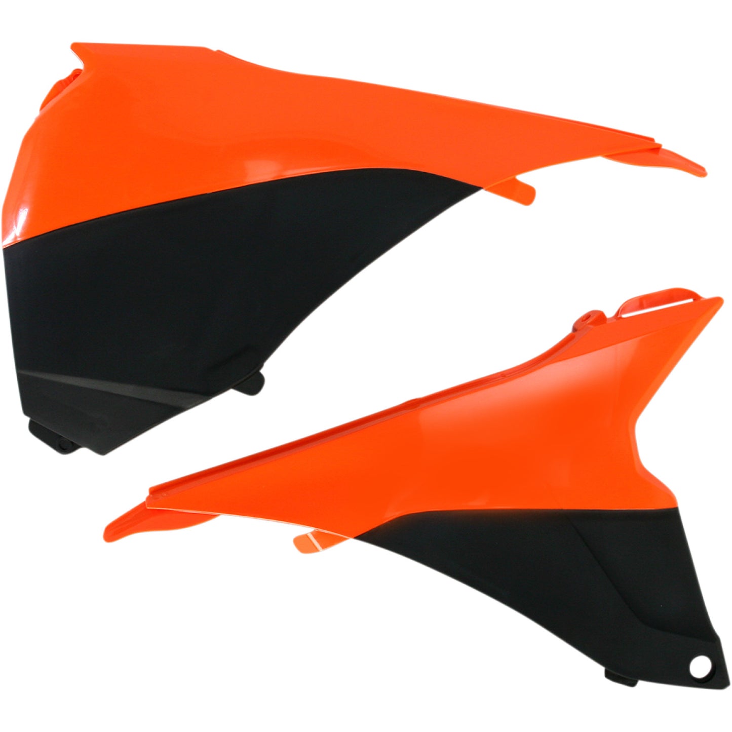 Acerbis Airbox Cover - Orange/Black 2314291008