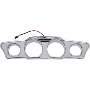 CIRO Dash Accent with LEDs - Chrome 42200