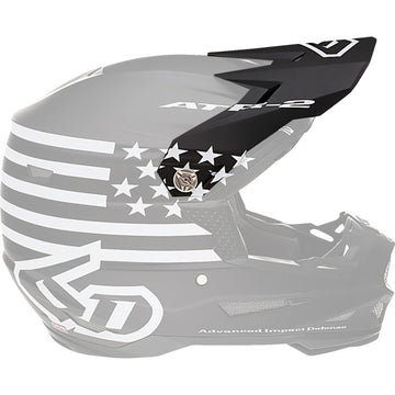 6D HELMETS ATR-2 Visor - Tactical - Black 72-6107