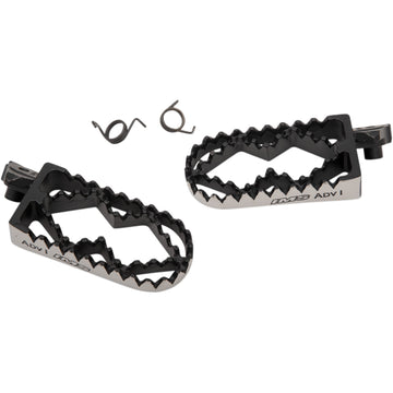 IMS PRODUCTS INC. Adventure I Footpegs - Black 252602-1