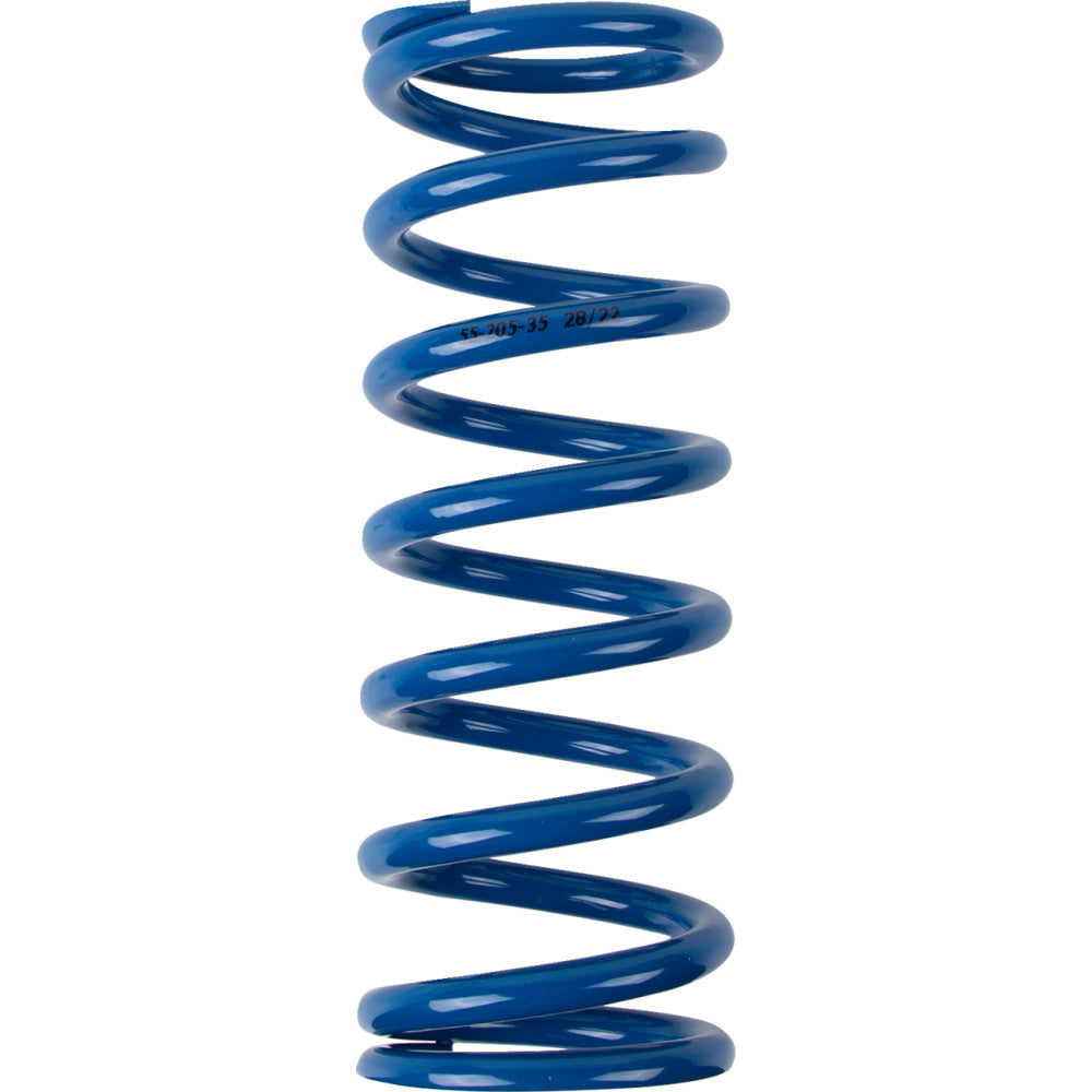 Moose Offroad Shock Spring - 55 mm OD - 35 n/mm - Blue 1312-0953