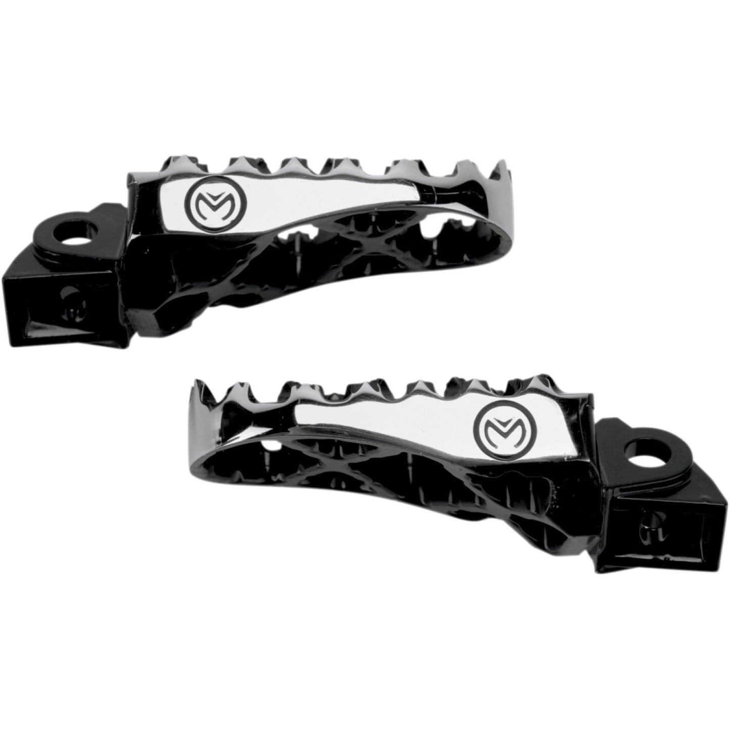 Moose Racing Hybrid Footpegs - Standard - Kawasaki/Suzuki STKXM-5