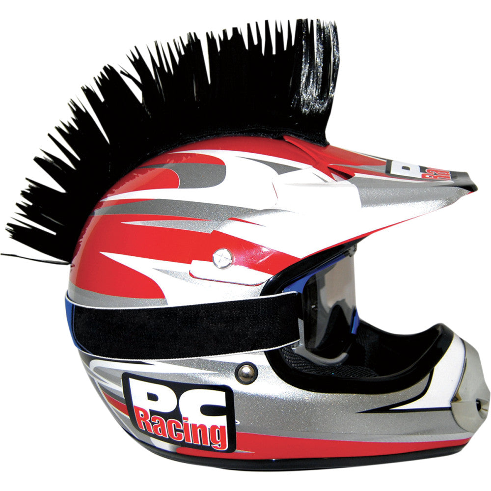 PC RACING Helmet Mohawk - Black PCHMBLACK