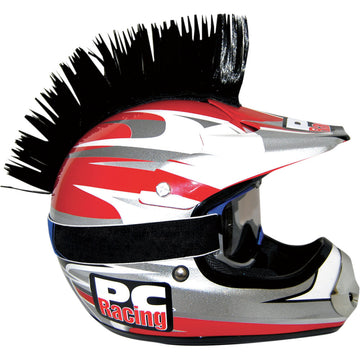 PC RACING Helmet Mohawk - Black PCHMBLACK