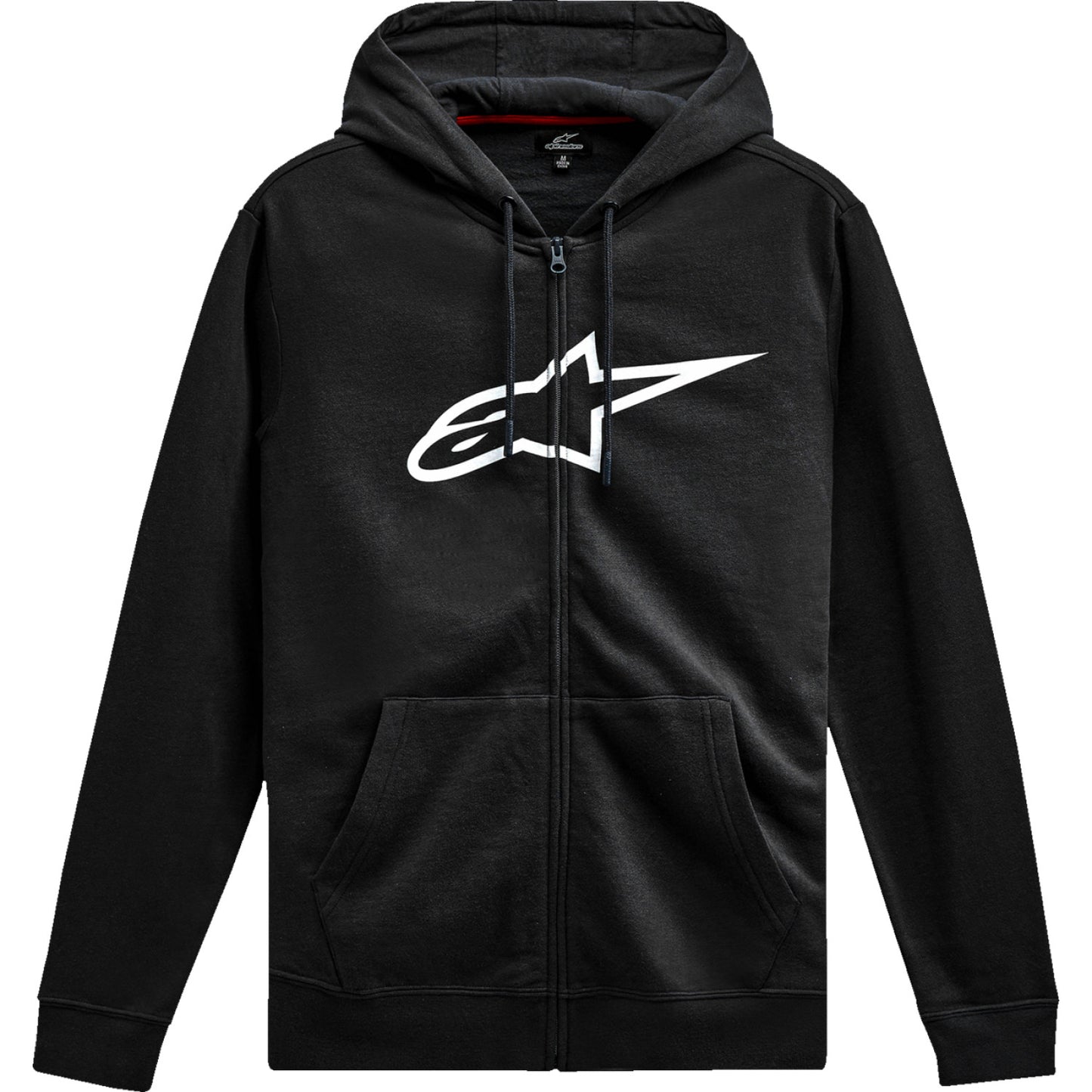 ALPINESTARS Ageless V3 Zip Hoodie - Black/White - Large 1244-51490-1020-L