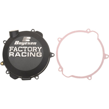 BOYESEN Clutch Cover - Black - Gas Gas/Husqvarna/KTM CC-41AB