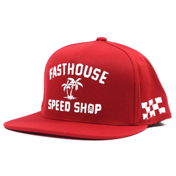 Fasthouse Alkyd Hat Red