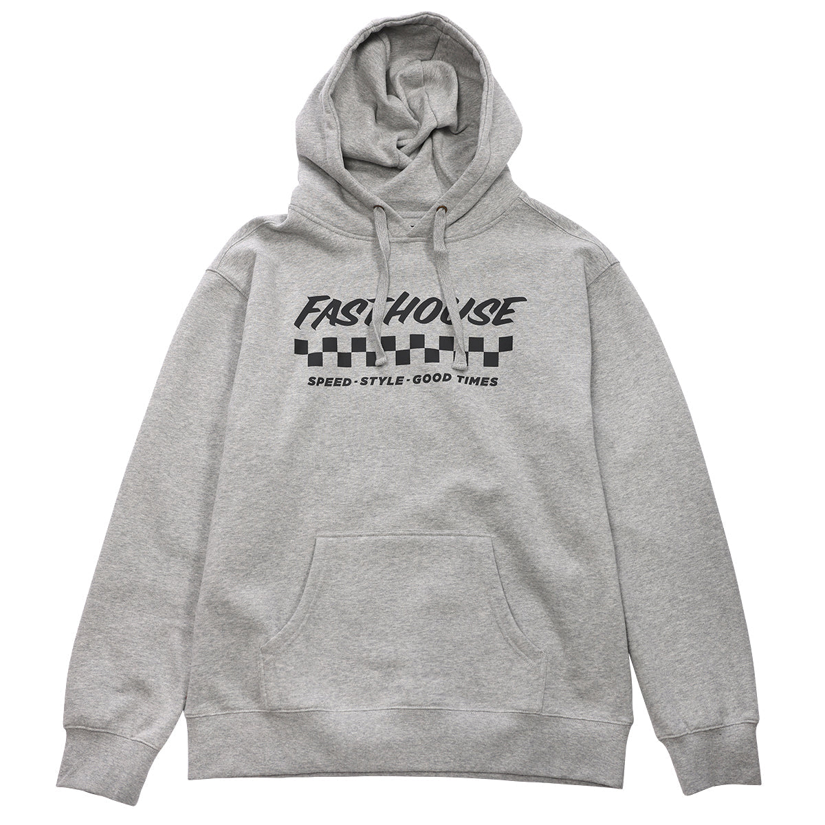 Fasthouse Apex Hooded Pullover Heather Gray