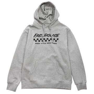 Fasthouse Apex Hooded Pullover Heather Gray