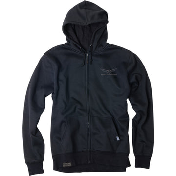 FACTORY EFFEX Goldwing Burst Zip Hoodie - Black - Large 25-88814