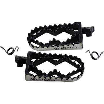 IMS PRODUCTS INC. Adventure I Footpegs - Black 253116-1