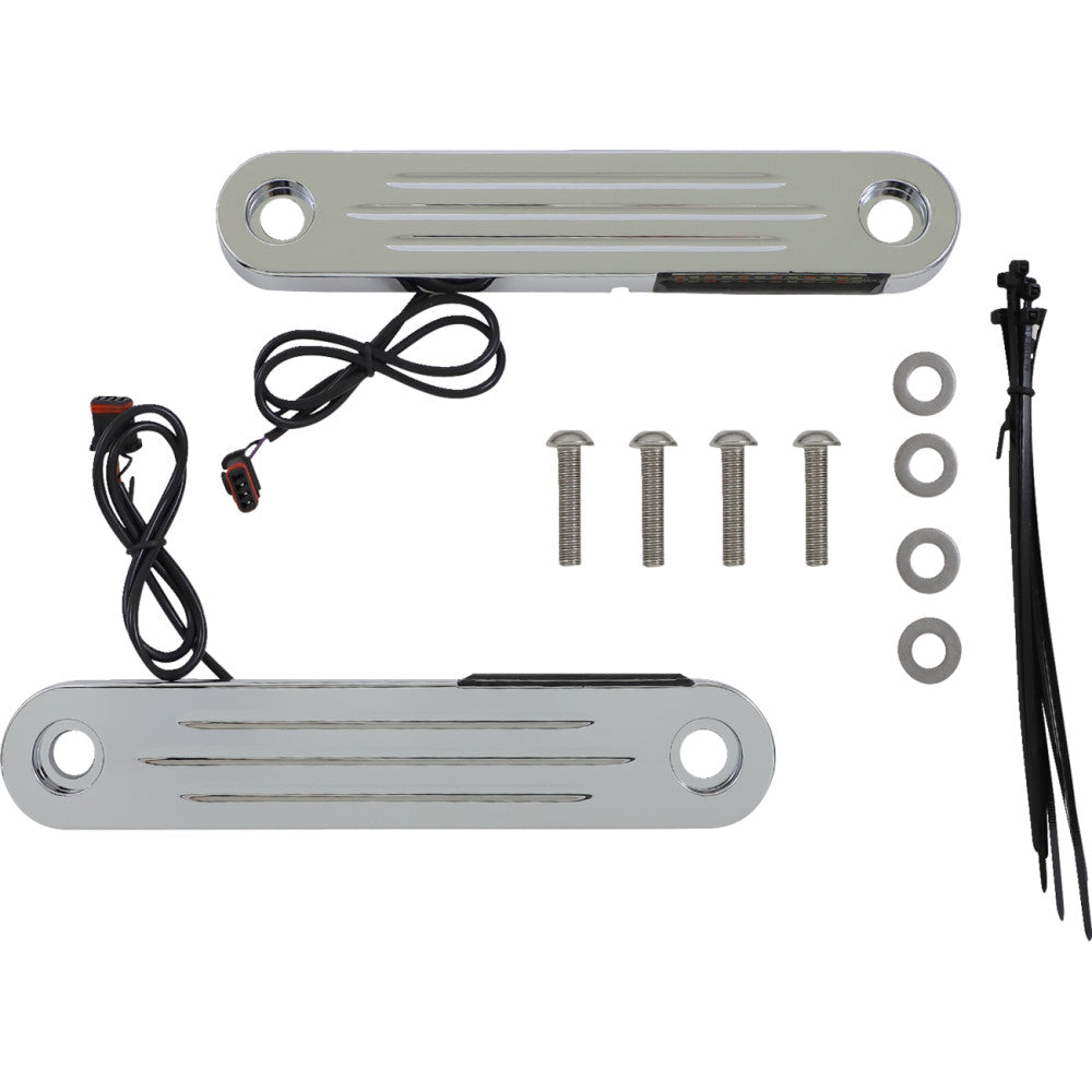 Custom Dynamics Light Strip - Chrome PB-DS2-14-C