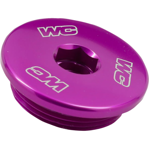 WORKS CONNECTION Engine Plug - Purple - Honda 24-P491