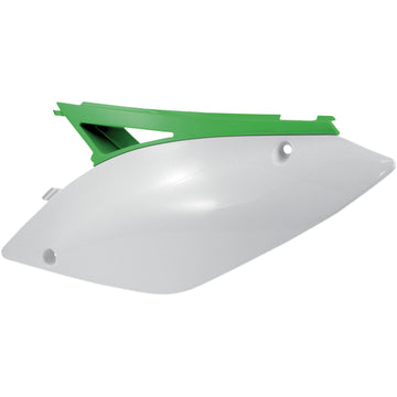 Acerbis Side Panels - White/Green 2141731050