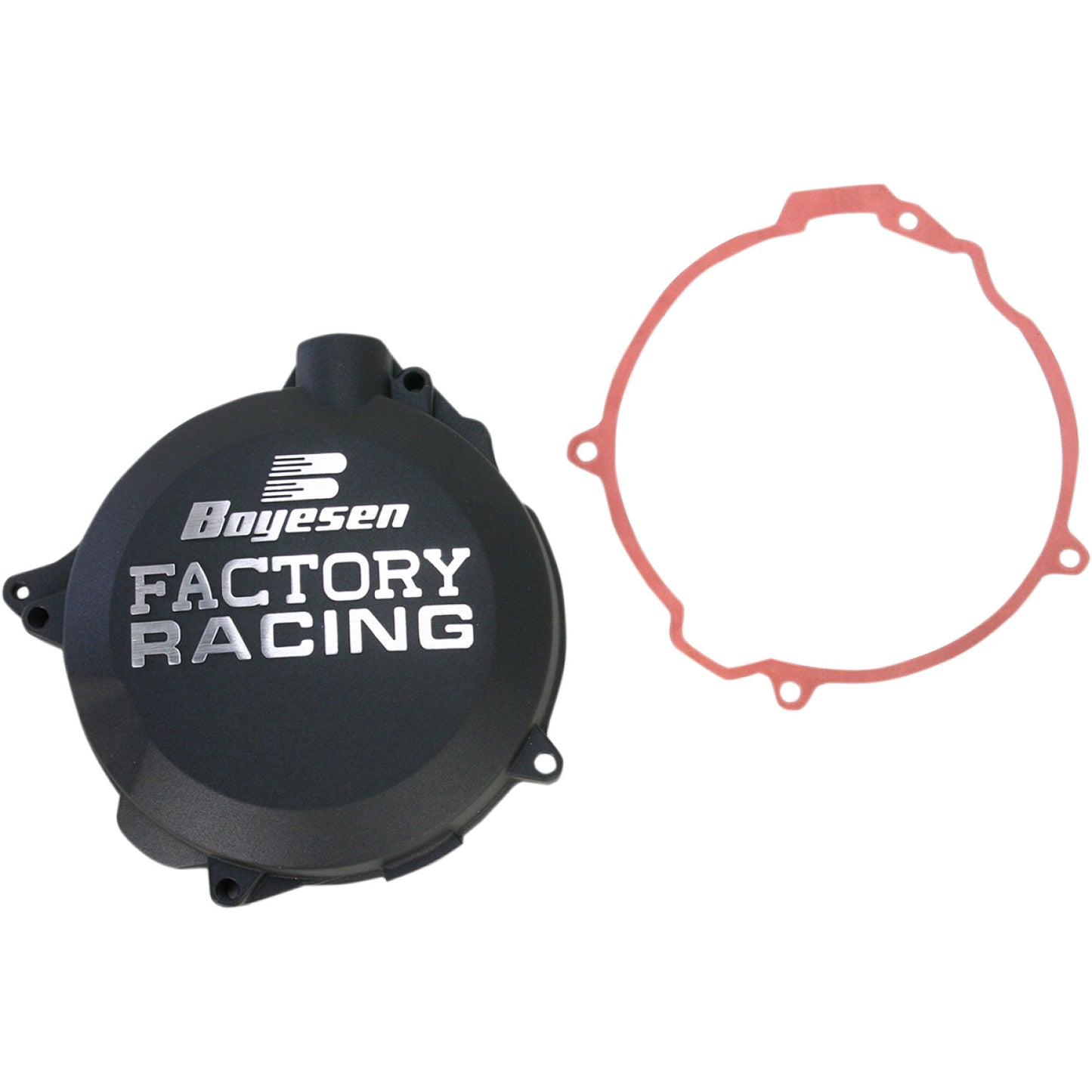 BOYESEN Clutch Cover - Black - Husaberg/Husqvarna/KTM CC-41B