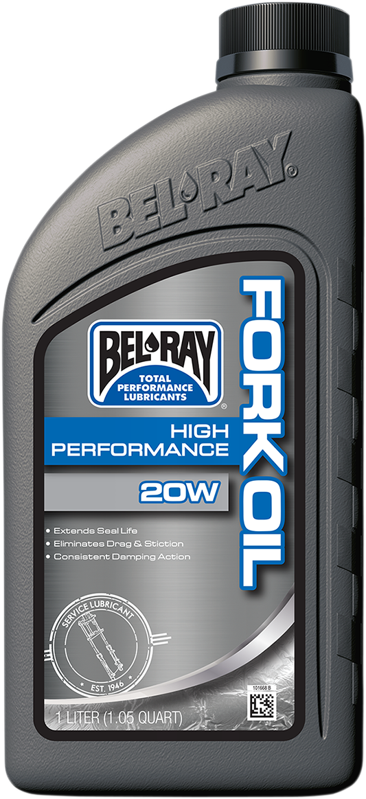 Bel-Ray High-Performance Fork Oil - 20wt - 1L 99340-B1LW