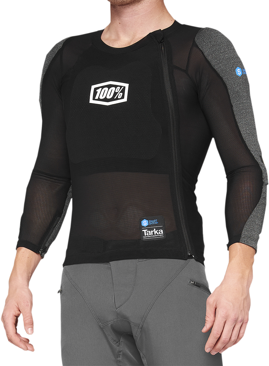 100% Tarka Body Armor - Long Sleeve - Black - Medium 70010-00002