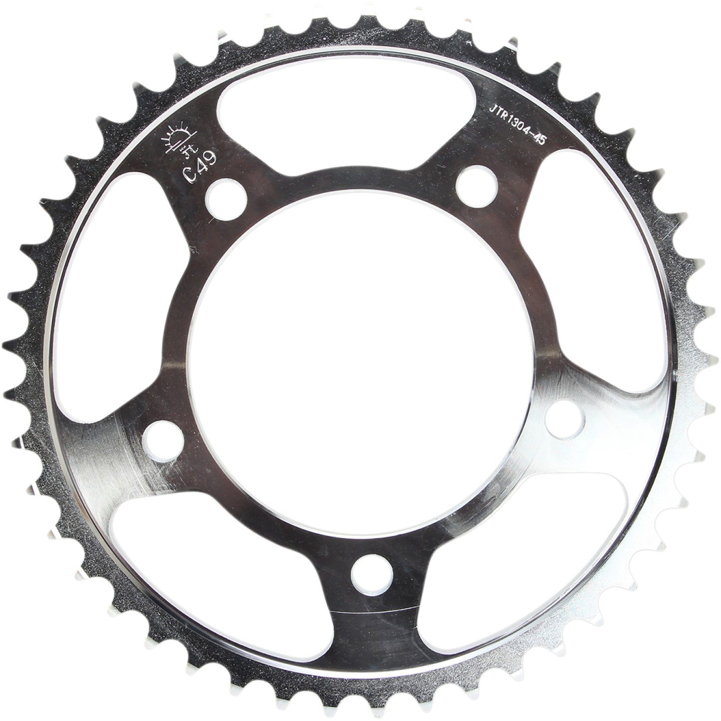 JT SPROCKETS Sprocket - Rear - Honda - 45-Tooth JTR1304.45 by JT Rear Sprockets Steel Type
