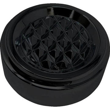 Covingtons Dipstick Cover - Diamondback - Black - Dyna/Touring/Trike C3085-B