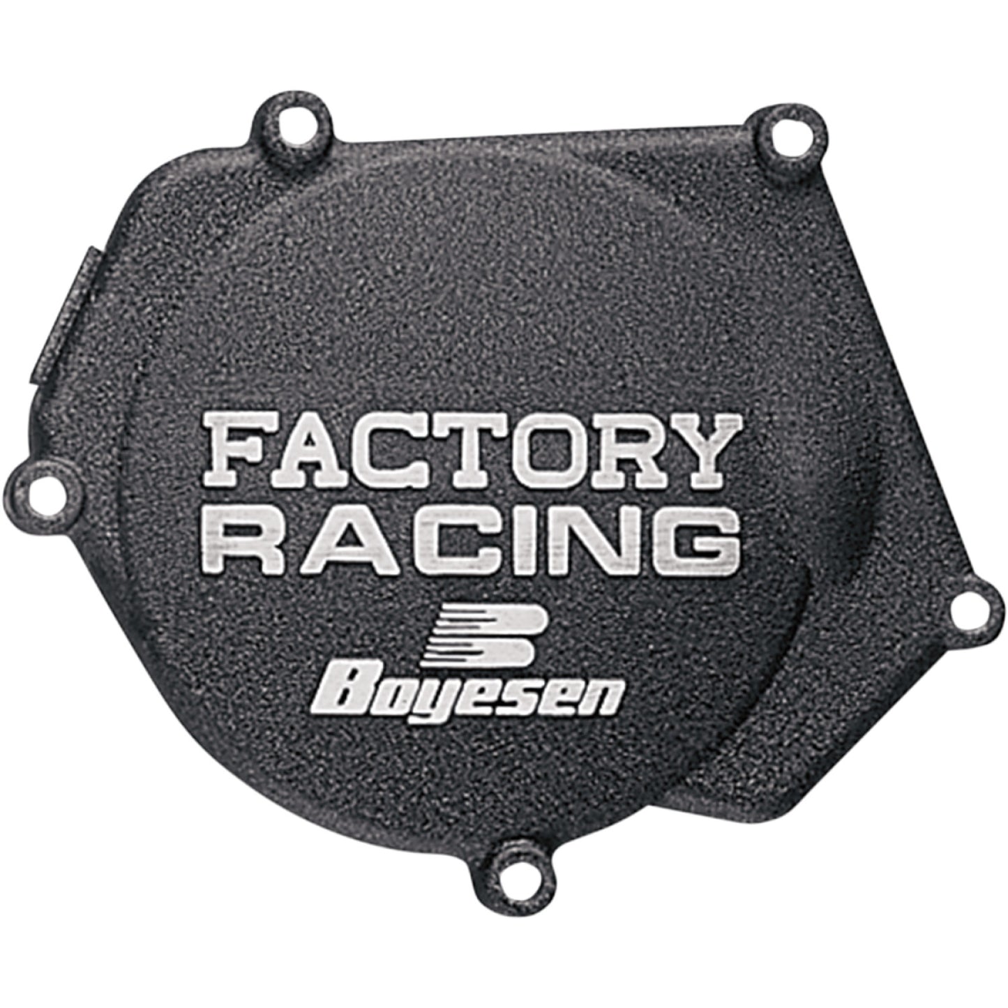 BOYESEN Ignition Cover - Black - Kawasaki KX250 SC12B