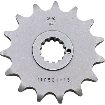 JT SPROCKETS Counter Shaft Sprocket - 15-Tooth JTF521.15 by JT Countershaft Sprockets Steel