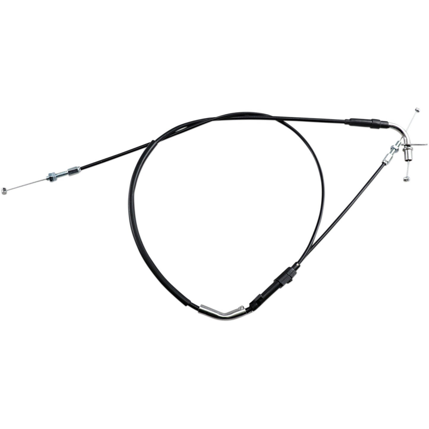 MOTION PRO Black Vinyl Throttle Cable - Pull - Suzuki 04-0182 by Motion Pro