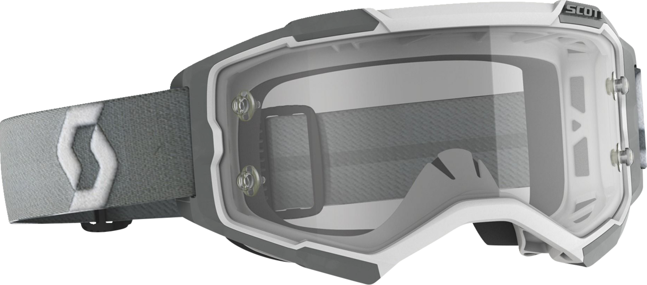 Scott Fury Goggle - White/Gray - Clear Works Lens 274514-1039113