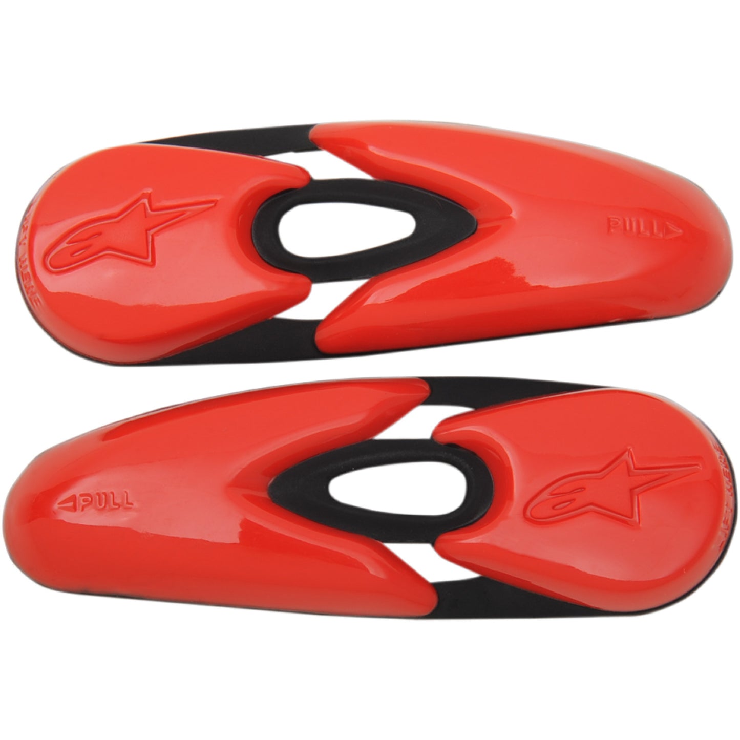 ALPINESTARS Toe Sliders - Red 25SLI6-30