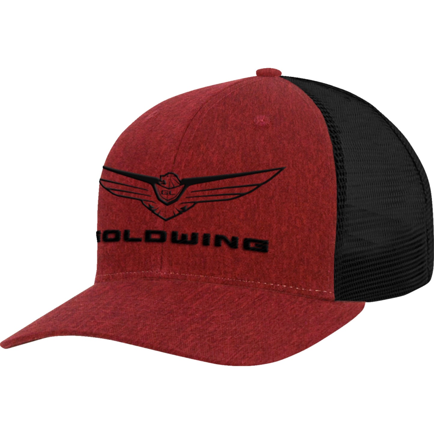 Honda Apparel Goldwing Hat - Heather Red/Black NP21A-H2491 | Caps & Hats