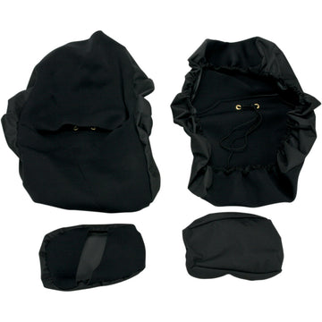 MOOSE OFFROAD Seat Cover - Neoprene - Black - Rhino YRNBS-11