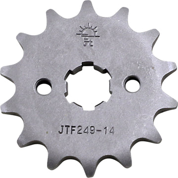 JT SPROCKETS Countershaft Sprocket - 14 Tooth JTF249.14 by JT Countershaft Sprockets Steel
