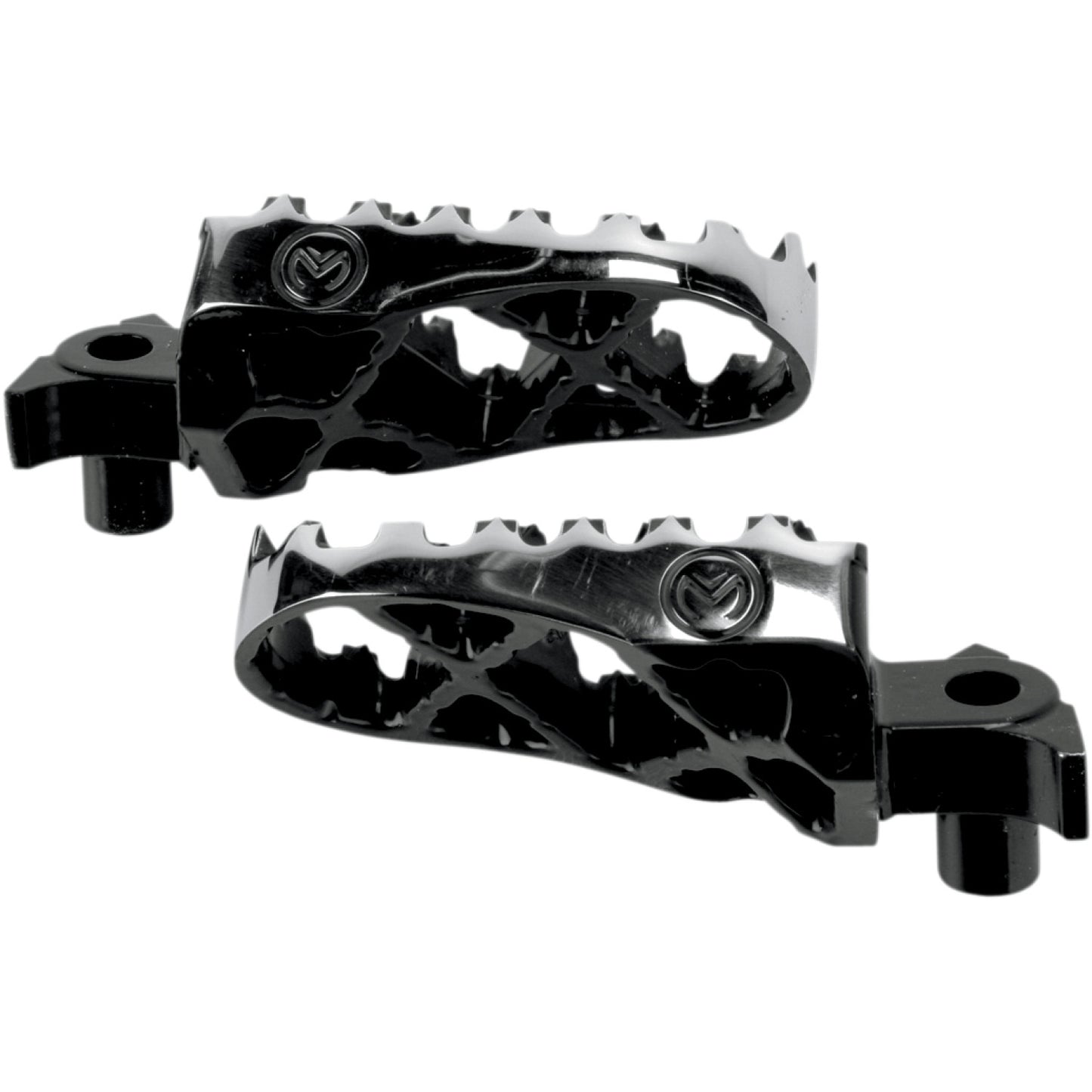 Moose Racing Hybrid Footpegs - Standard - Suzuki STRM-5