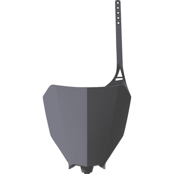 POLISPORT Number Plate - Restyle - Gray - CR 125R/250R 8666300003 by Polisport