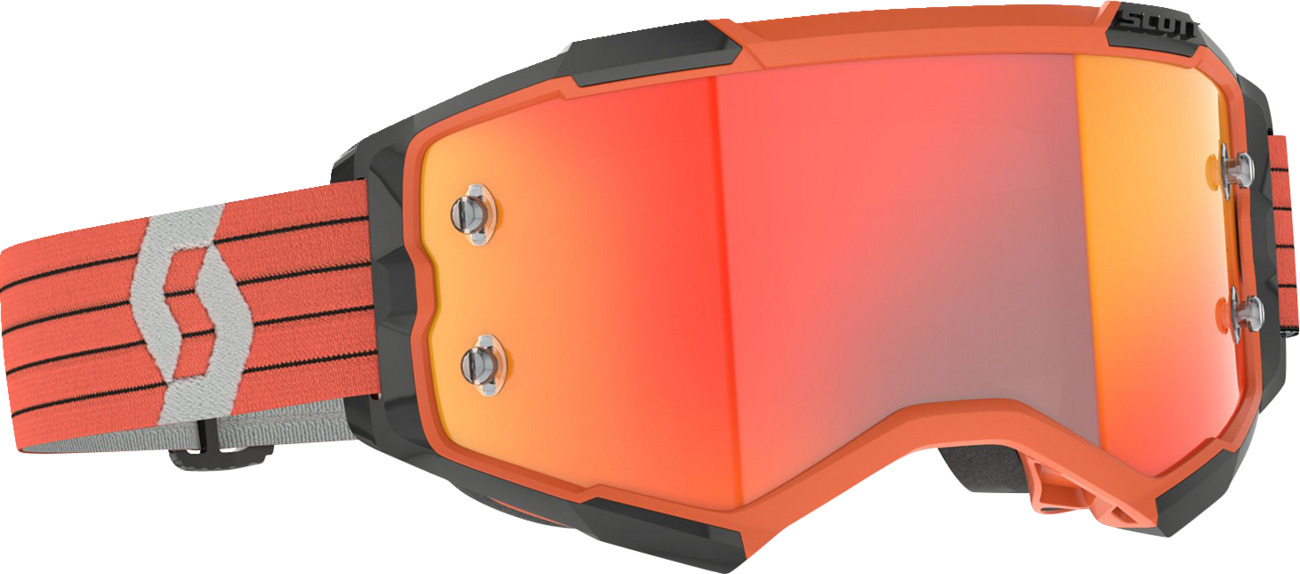 Scott Fury Goggle - Orange/Gray - Orange Chrome Works Lens 272828-1011280