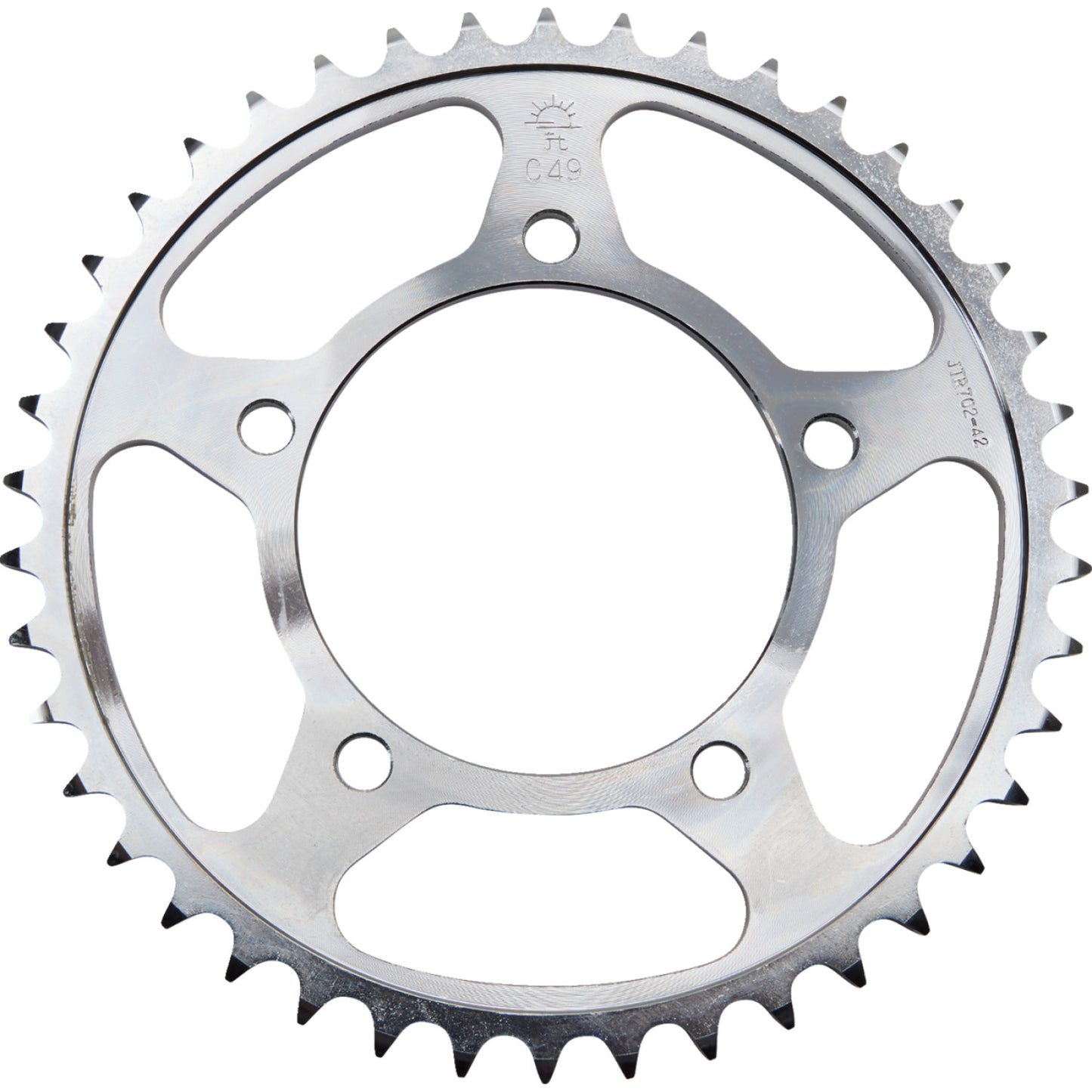 JT SPROCKETS Rear Sprocket - 42 Tooth - Aprilia JTR702.42 by JT Rear Sprockets Steel Type