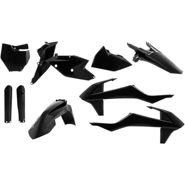 Acerbis Full Replacement Body Kit - Black 2421060001