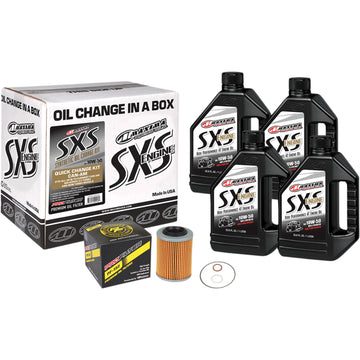 Maxima Racing Oil SXS Synthetic Oil Change Kit - Can-Am - 10W-50 90-219013-CA