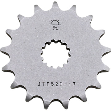 JT SPROCKETS Counter Shaft Sprocket - 17-Tooth JTF520.17 by JT Countershaft Sprockets Steel