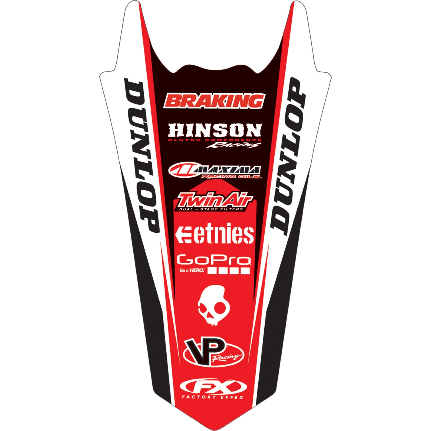 FACTORY EFFEX Rear Fender Graphic - CRF 250/450 17-32324