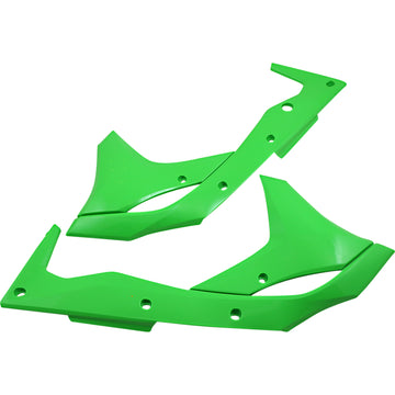 Acerbis Radiator Shrouds - Green 2630610006