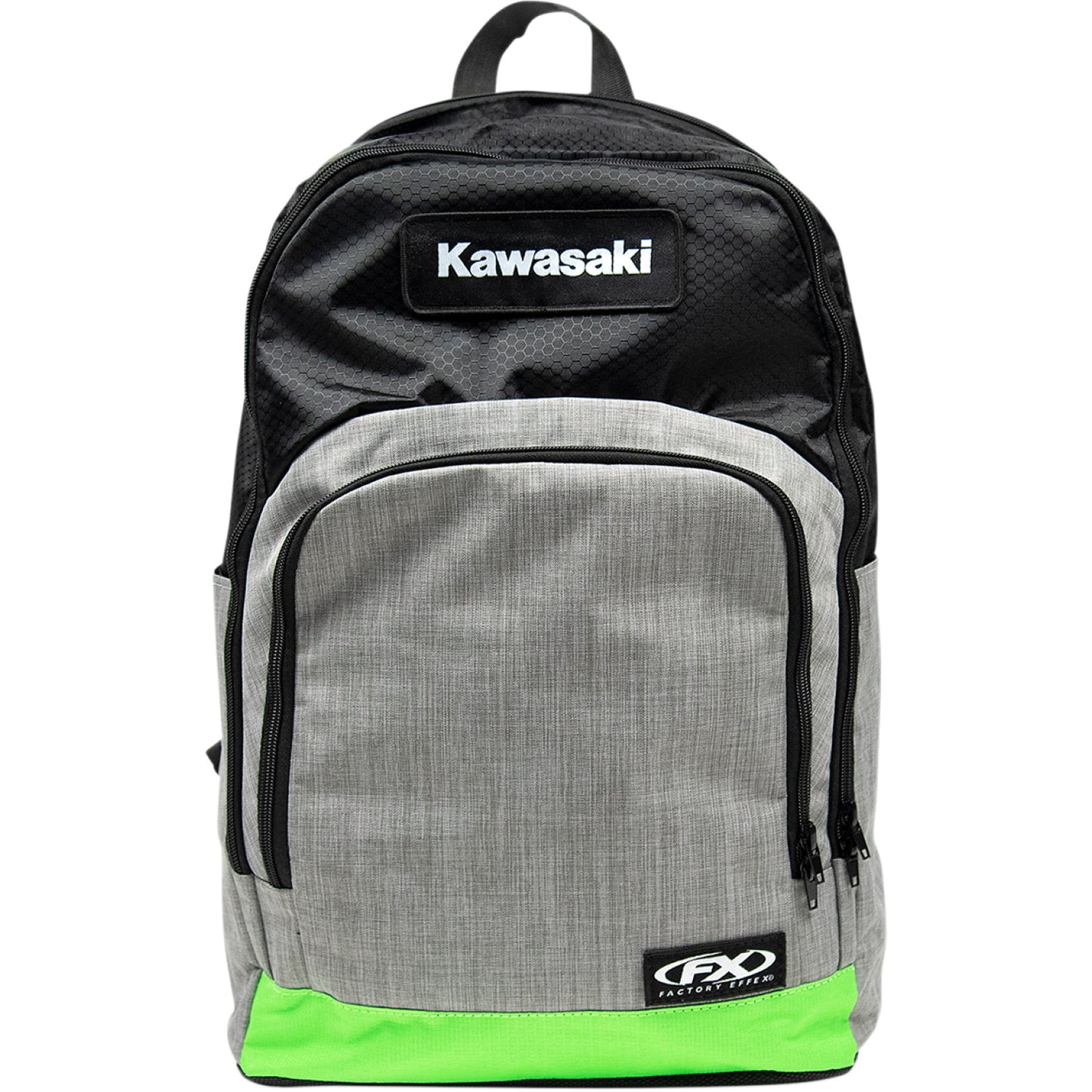 FACTORY EFFEX Kawasaki Standard Backpack - Black/Gray/Green 23-89110