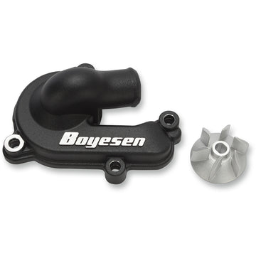 BOYESEN Impeller/Waterpump Cover - Black - Gas Gas/Husqvarna/KTM WPK-44AB
