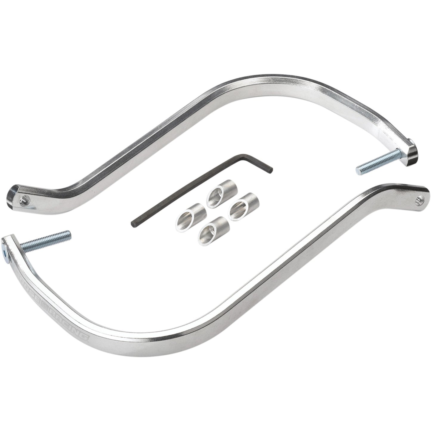 Moose Racing Handguard Bars - Replacement - Contour - Silver 50-5200