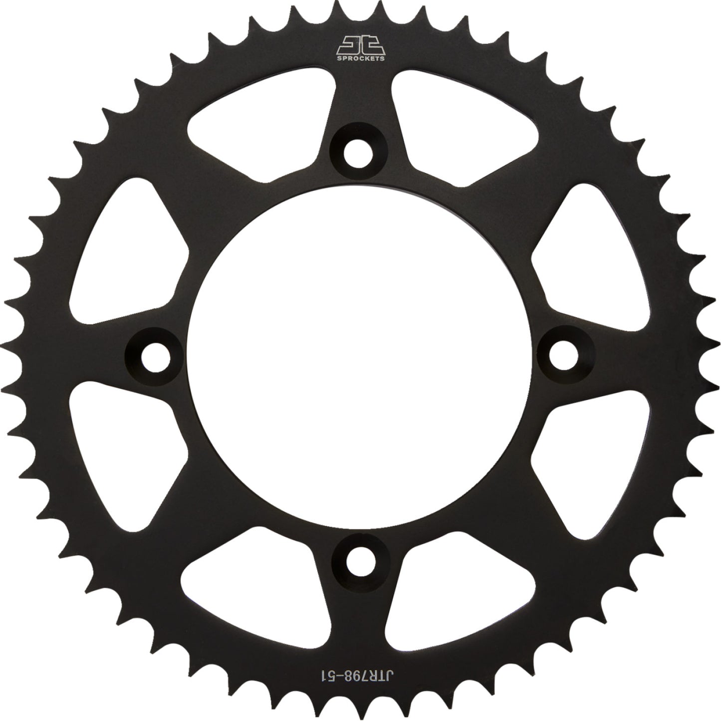 JT SPROCKETS Rear Sprocket - 51 Tooth - Yamaha JTR798.51 by JT Rear Sprockets Steel Type