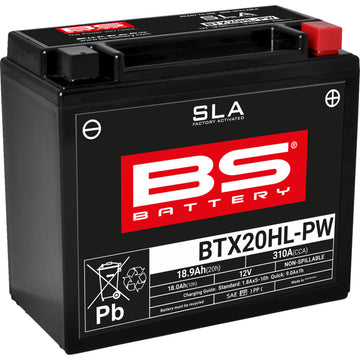 BS Battery Battery - BTX20HL-PW (YTX) 300920