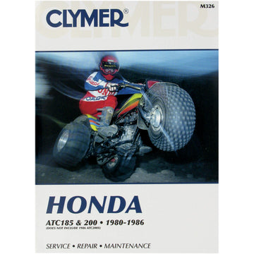 CLYMER Manual - Honda - ATC 185 / 200 CM326
