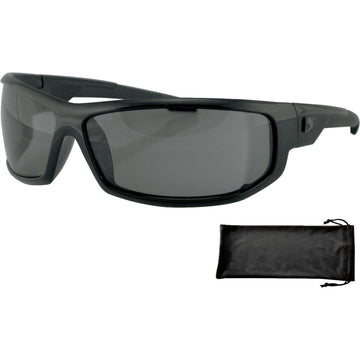 BOBSTER AXL Sunglasses - Gloss Black - Smoke Lens EAXL001