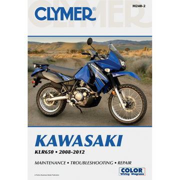 CLYMER Manual - Kawasaki - KLR650 '08-'17 CM2402
