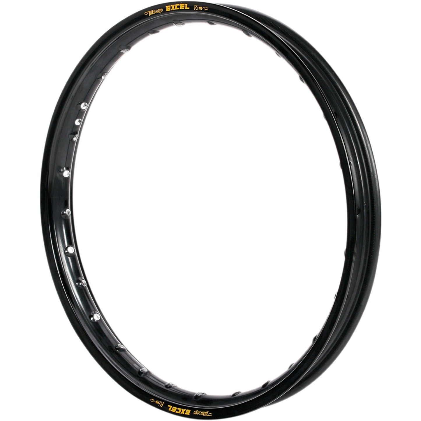 EXCEL Rim - Takasago - Front - 28 Hole - Black - 17x1.4 EBK406