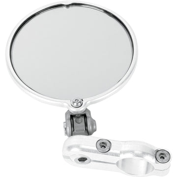 CRG Mirror - Hindsight LS - Side View - Round - Silver - Right - Each HSLS-201-R